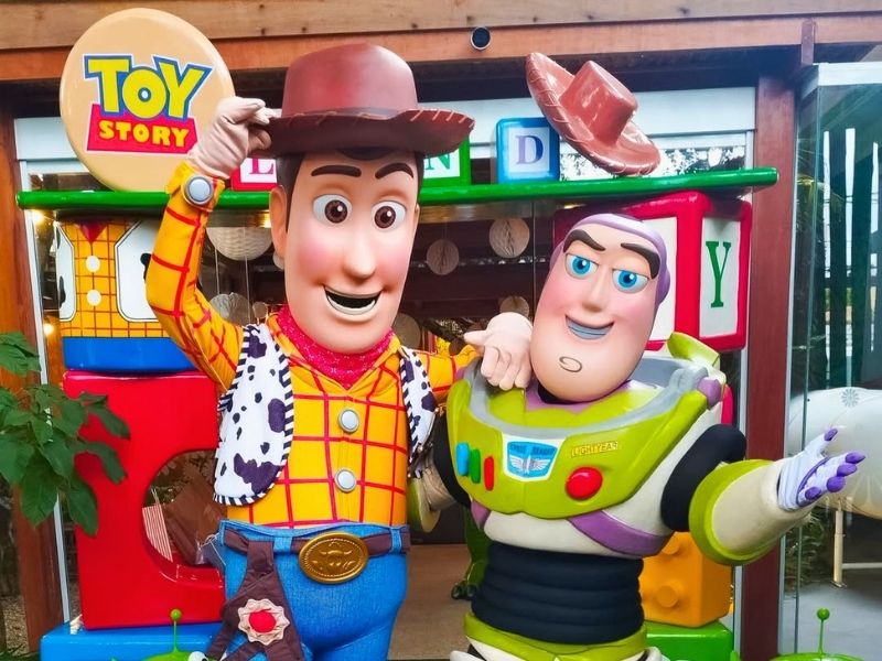 Woody e Buzz Lightyear estarão em shopping do ABC Paulista para