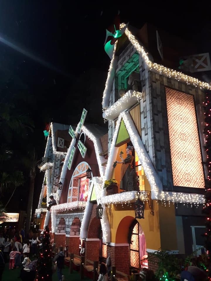 decoração de natal 2018 da beneficência portuguesa de Santo André no Vipzinho