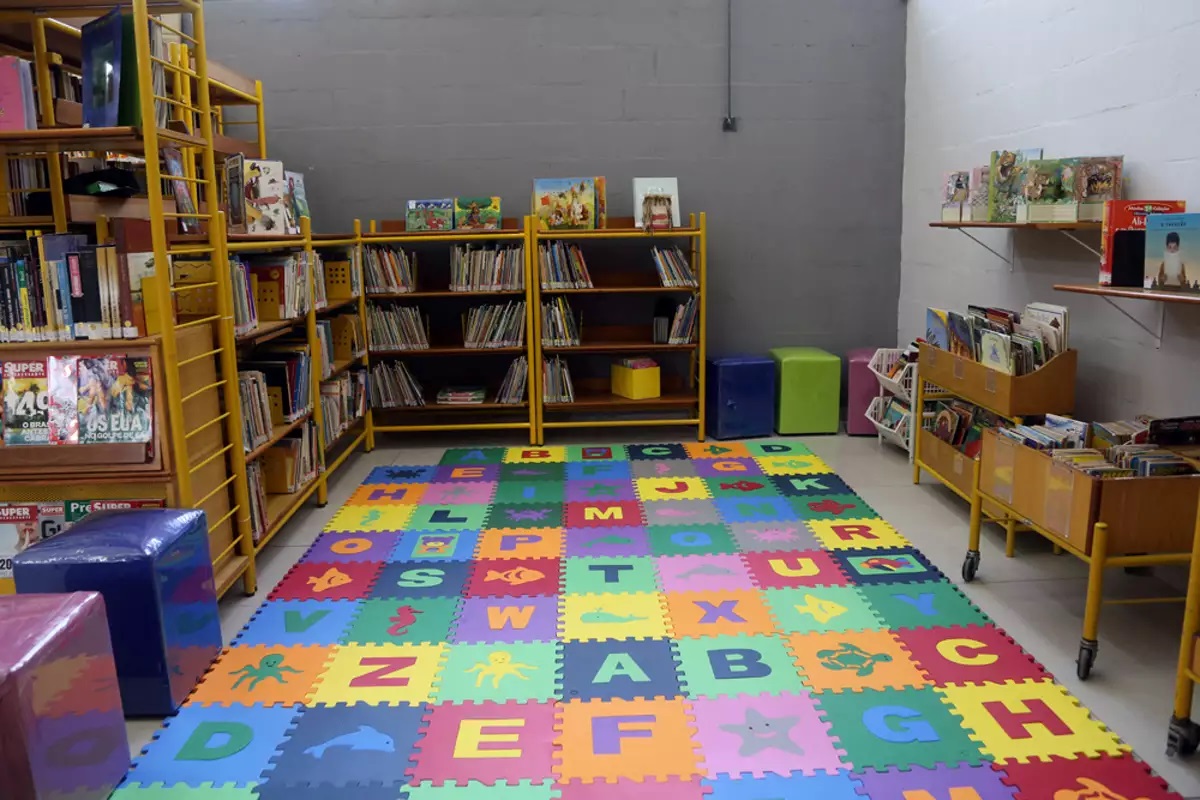 biblioteca em diadema com espaço kids no vipzinho