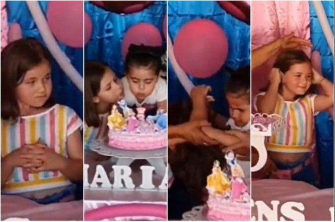 briga de ciúmes entre irmãs no aniversário com vipzinho