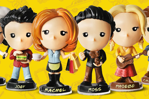  Friends: Comemorando especial da série, Bob’s lança coleção de miniaturas dos personagens