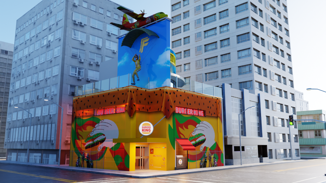  Burger King da Avenida Paulista se transforma em especial do Free Fire