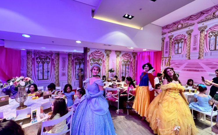  Última semana: Chá das Princesas é atração no Atrium Shopping, em Santo André; saiba como participar