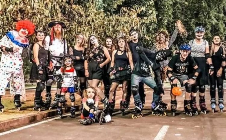 Patinação de Halloween com concurso de fantasias acontece em São Bernardo