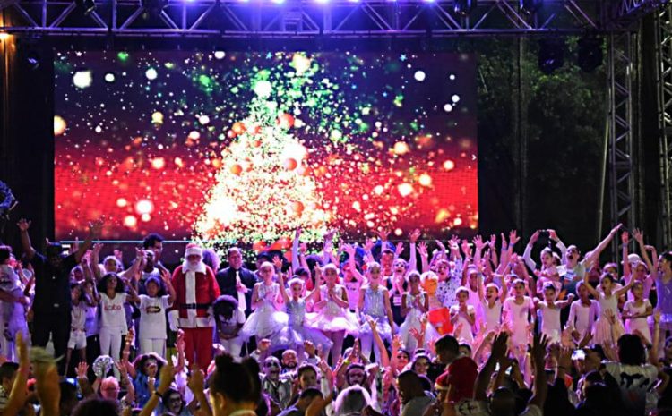  Natal em Diadema terá árvore de 15 metros, shows e Casa do Papai Noel; veja a programação