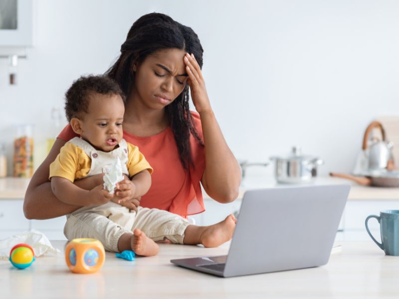 pais enfrentam burnout parental