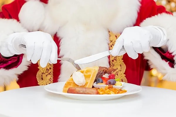 Café da manhã com Papai Noel