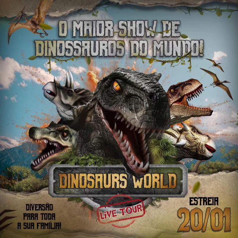 Dinousaurs Tour - Teatro de Dinossauros