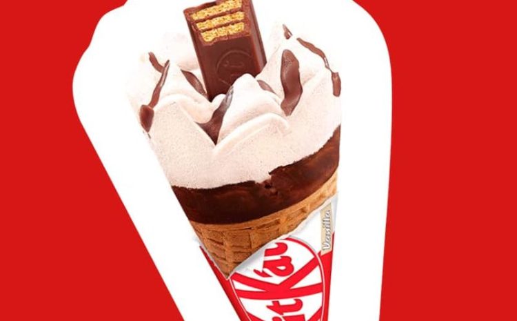  Nestlé lança novo sorvete Cone KitKat em evento gratuito com prêmios e ativações em São Paulo